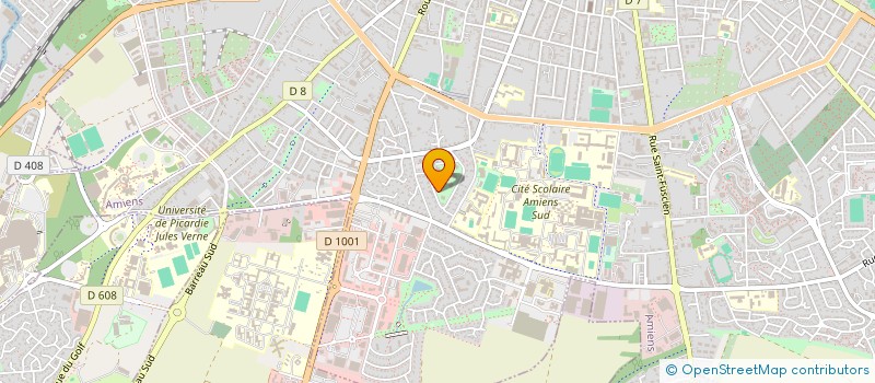localisation de l'entreprise TERRAIN à AMIENS