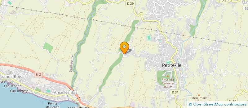 localisation de l'entreprise TERRAIN CAFE  PETITE-ILE