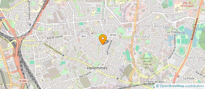 localisation de l'entreprise TERRAIN D ENTENTE à LILLE