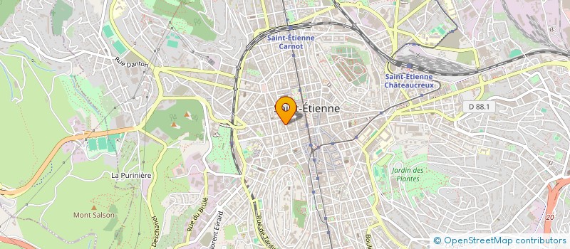 localisation de l'entreprise TERRAIN D'ENTENTE à SAINT-ETIENNE