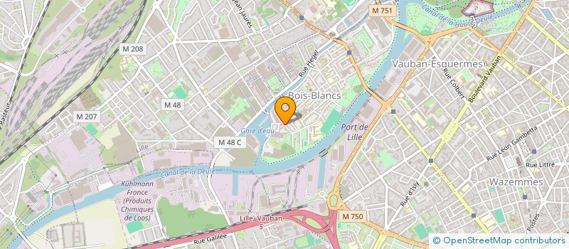 localisation de l'entreprise TERRAIN D EXPLORATIONS CITADINES à LILLE
