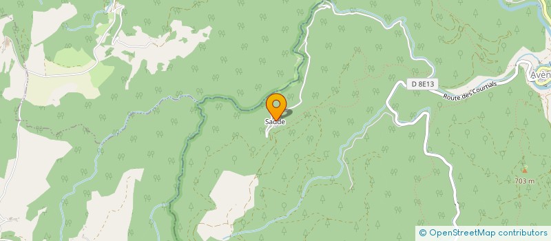 localisation de l'entreprise TERRAINCONNUE METAL DESIGN  AVENE