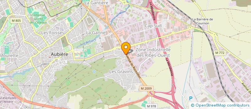 localisation de l'entreprise TERRAINS - AMENAGEMENTS - CONSEILS à MONTLUCON