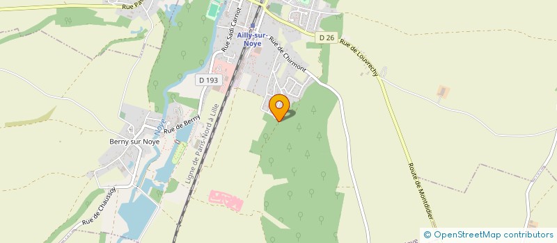 localisation de l'entreprise TERRAINS D'AVENTURE à AILLY-SUR-NOYE