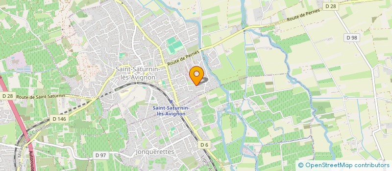 localisation de l'entreprise TERRAINS ET BATISSES DE FRANCE  SAINT-SATURNIN-LES-AVIGNON