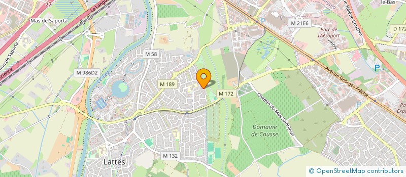 localisation de l'entreprise TERRAINS NOUVELLES VAGUES à LATTES