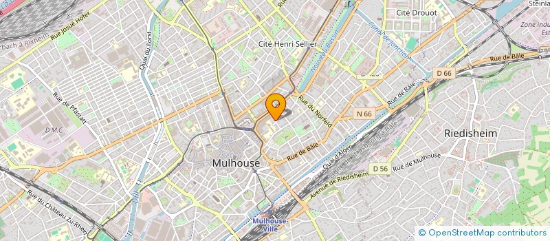 localisation de l'entreprise TERRAINS TAYLOR - SODICO LES FLAMBEAUX à MULHOUSE