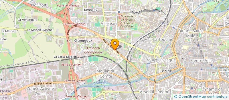 localisation de l'entreprise TERRALIM  RENNES