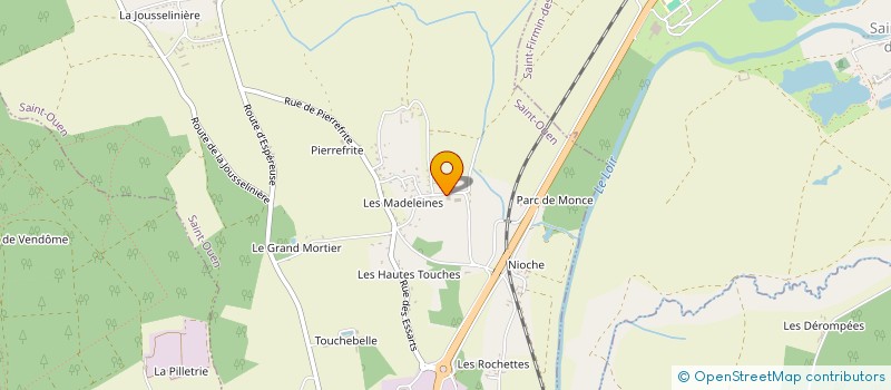 localisation de l'entreprise TERRALINE  SAINT-OUEN