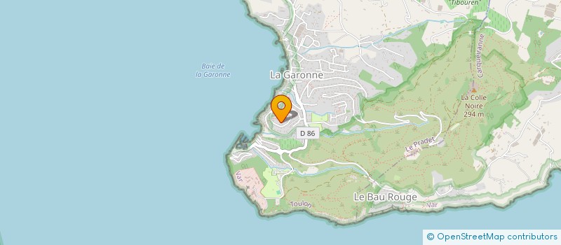 localisation de l'entreprise TERRALUNA à LA VALETTE-DU-VAR