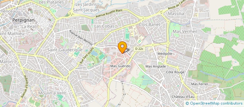 localisation de l'entreprise TERRAMARTI à CABESTANY