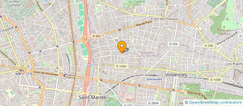 localisation de l'entreprise TERRAMEDIA à MONTREUIL