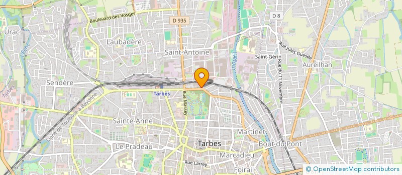 localisation de l'entreprise TERRAMEDIA à TARBES
