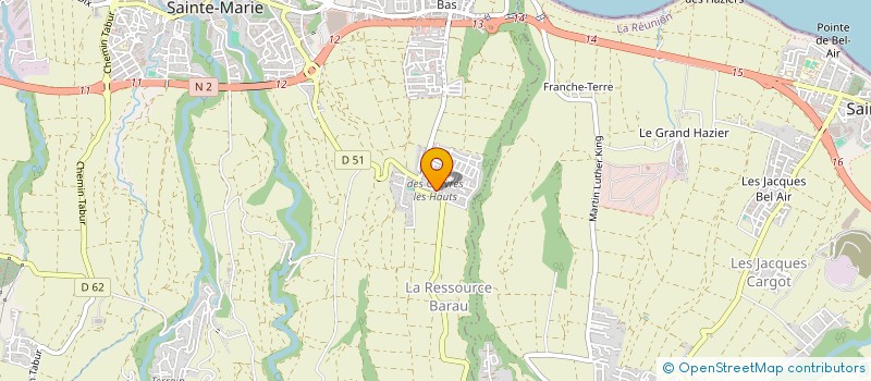 localisation de l'entreprise TERRAMEDIA FORMATION  SAINTE-MARIE