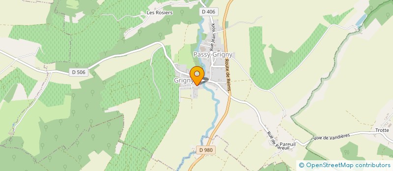 localisation de l'entreprise TERRAMEUNIER  PASSY-GRIGNY