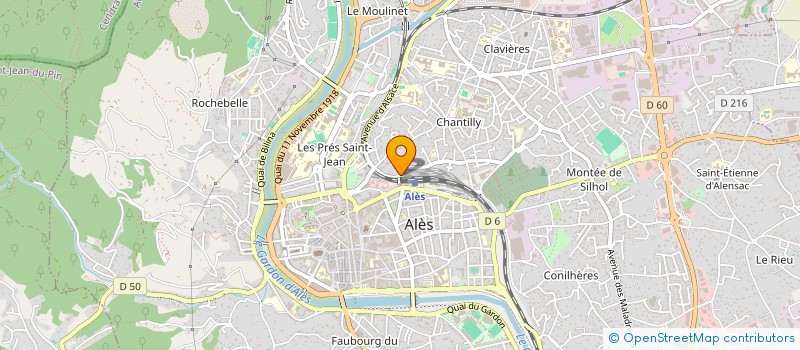localisation de l'entreprise TERRAMOUV à ALES