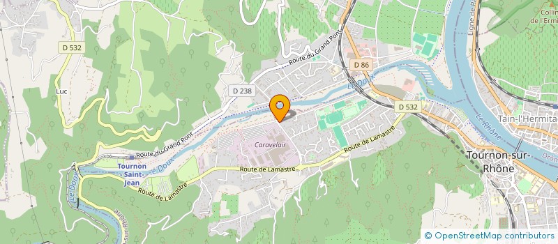 localisation de l'entreprise TERRANA GROUP à TOURNON-SUR-RHONE
