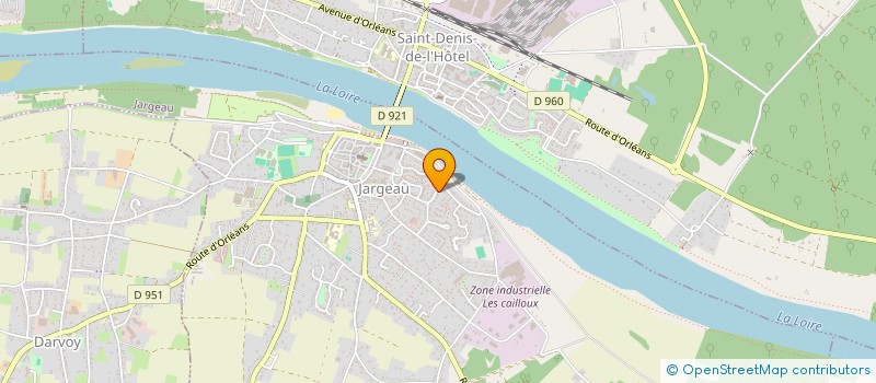 localisation de l'entreprise TERRANALYTIX à JARGEAU