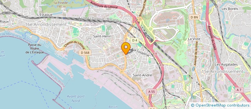 localisation de l'entreprise TERRANEA 2021 à MARSEILLE