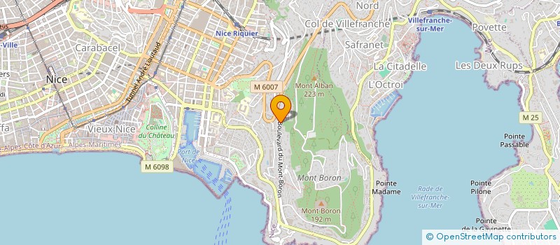 localisation de l'entreprise TERRANEA à NICE