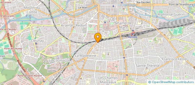localisation de l'entreprise TERRANEO BTP à RENNES