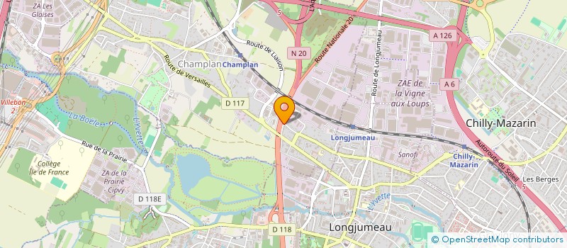 localisation de l'entreprise TERRANET  CHAMPLAN