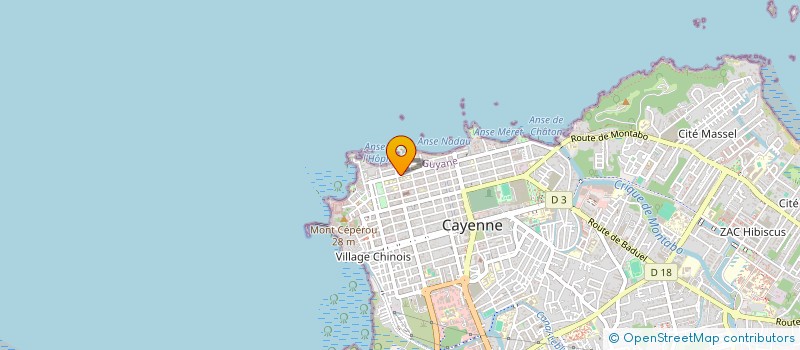 localisation de l'entreprise TERRANGA  CAYENNE