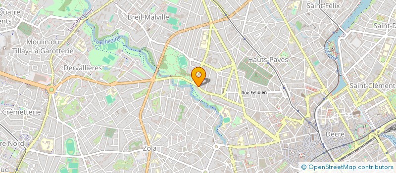 localisation de l'entreprise TERRANGA à NANTES