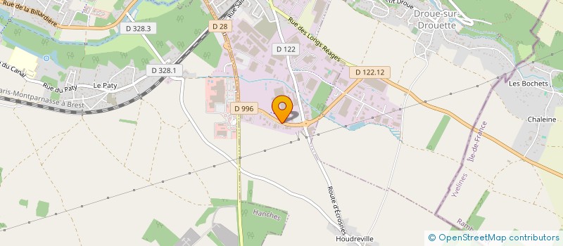 localisation de l'entreprise TERRANGO à EPERNON