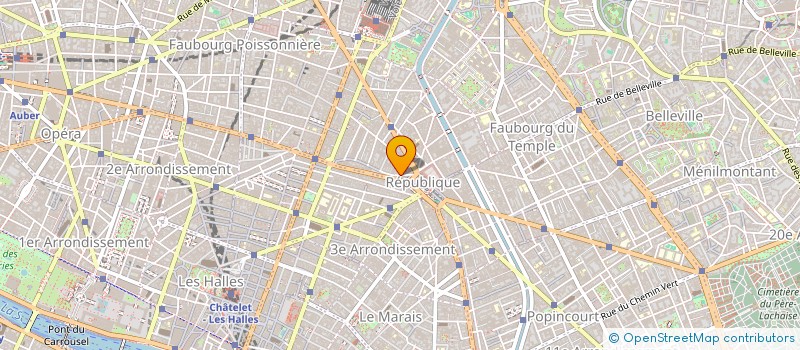 localisation de l'entreprise TERRANIU à PARIS