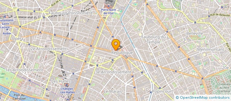 localisation de l'entreprise TERRANIU IMMO  PARIS