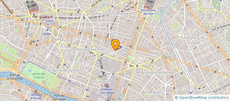 localisation de l'entreprise TERRANOVA à PARIS
