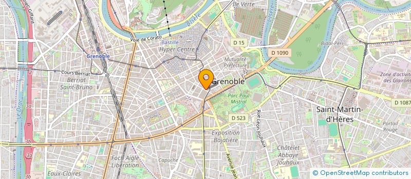 localisation de l'entreprise TERRANOVA à GRENOBLE