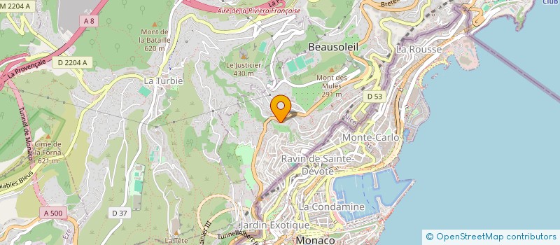 localisation de l'entreprise TERRANOVA  BEAUSOLEIL