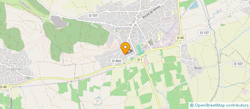 localisation de l'entreprise TERRANOVA  CALVISSON