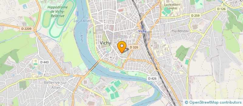 localisation de l'entreprise TERRANOVA PARTICIPATIONS à VICHY