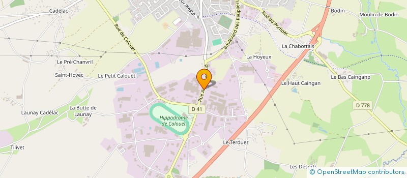 localisation de l'entreprise TERRAPRIM à LOUDEAC