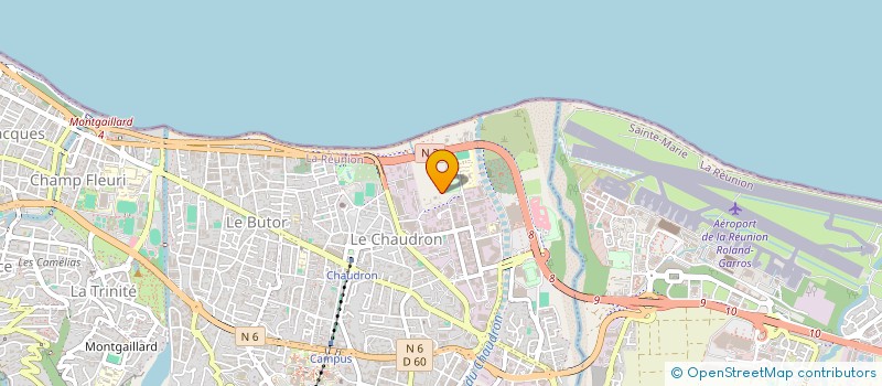 localisation de l'entreprise TERRAQU'OI  SAINT-DENIS