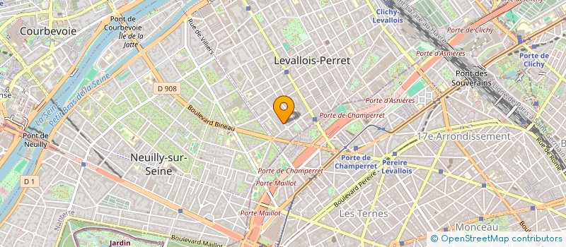 localisation de l'entreprise TERRARI à LEVALLOIS-PERRET