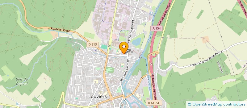 localisation de l'entreprise TERRASEINE  LOUVIERS