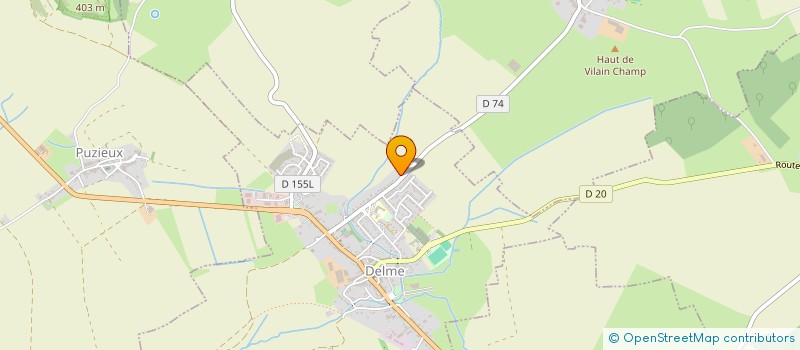 localisation de l'entreprise TERRASKI  DELME