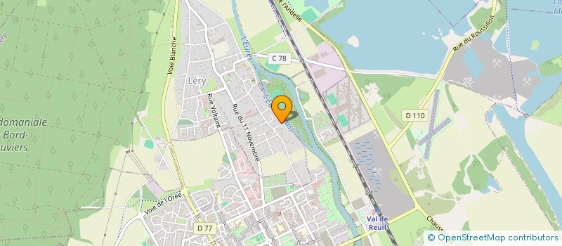 localisation de l'entreprise TERRASSE  LERY