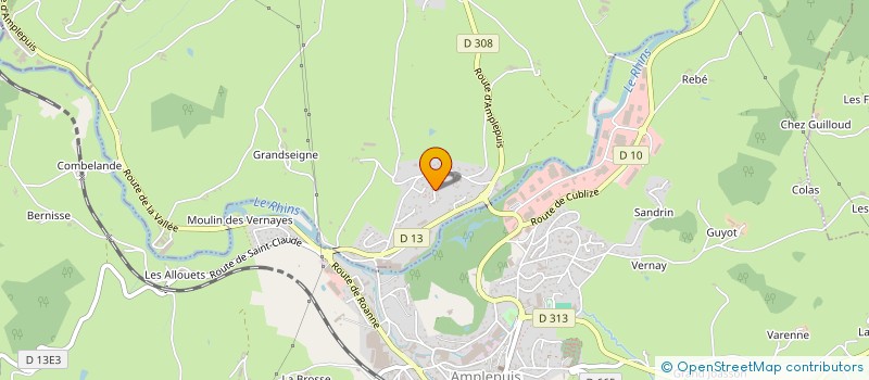 localisation de l'entreprise TERRASSE DETENTE ET SPAS  SAINT-JEAN-LA-BUSSIERE