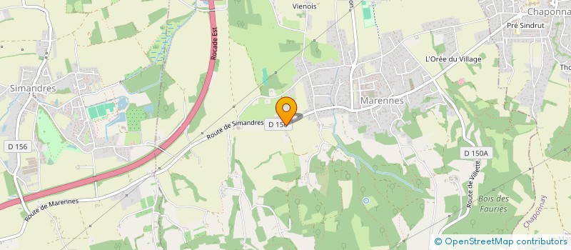 localisation de l'entreprise TERRASSE ET JARDIN  MARENNES