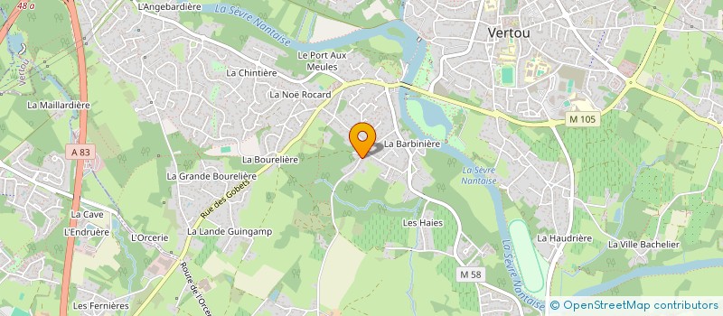 localisation de l'entreprise TERRASSE PRO CONCEPT  VERTOU