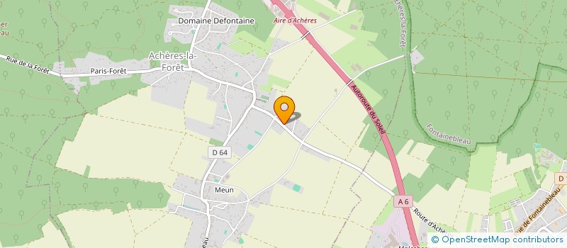 localisation de l'entreprise TERRASSEMENT ANTHONY PIERMAY  ACHERES-LA-FORET