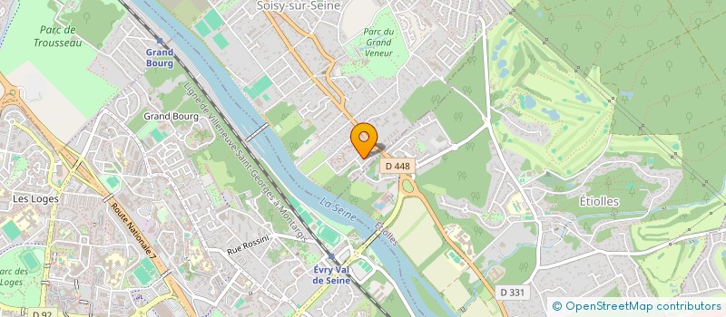 localisation de l'entreprise TERRASSEMENT BAT à SOISY-SUR-SEINE