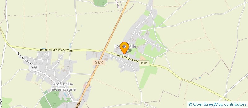 localisation de l'entreprise TERRASSEMENT CONSTRUCTION ASSAINISSMENT  FOUQUEVILLE