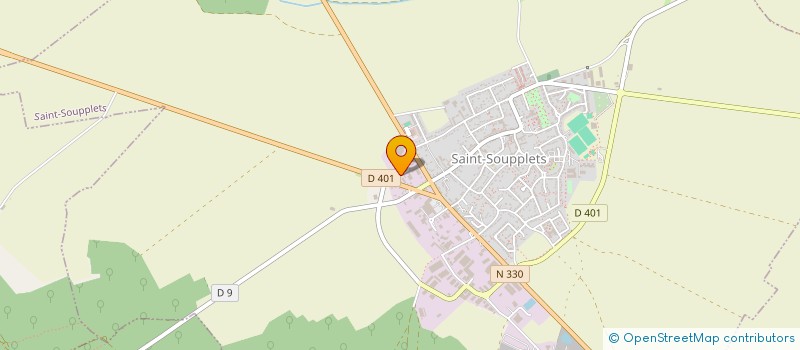 localisation de l'entreprise TERRASSEMENT DEMOLITION DEBARRAS  SAINT-SOUPPLETS