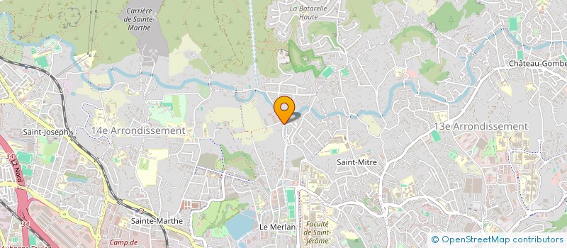 localisation de l'entreprise TERRASSEMENT DEMOLITION LOCATIONS à MARSEILLE